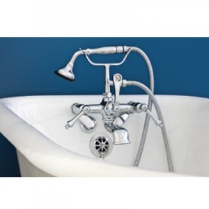Tub Faucet with Hand Held Shower
